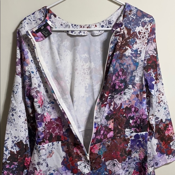 H&m Multicolour Floral Blouse - Picture 6 of 12